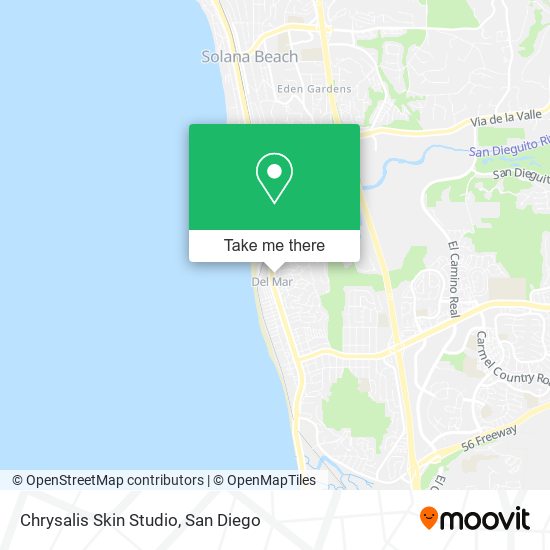 Chrysalis Skin Studio map