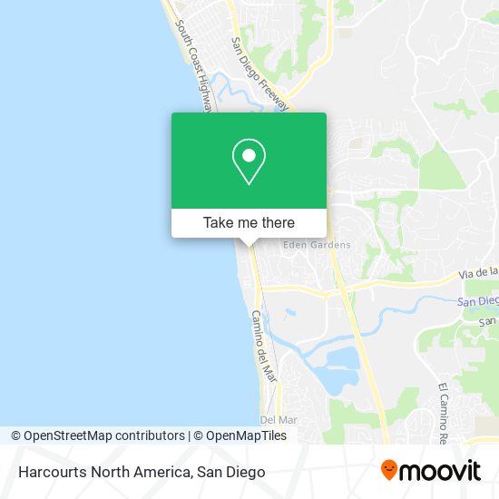 Harcourts North America map