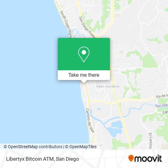 Libertyx Bitcoin ATM map