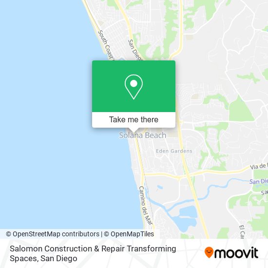 Mapa de Salomon Construction & Repair Transforming Spaces