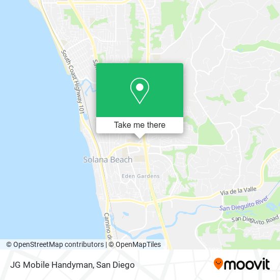 JG Mobile Handyman map