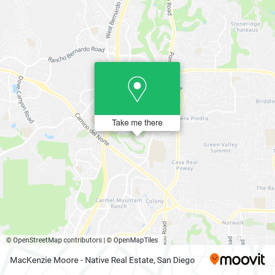 Mapa de MacKenzie Moore - Native Real Estate