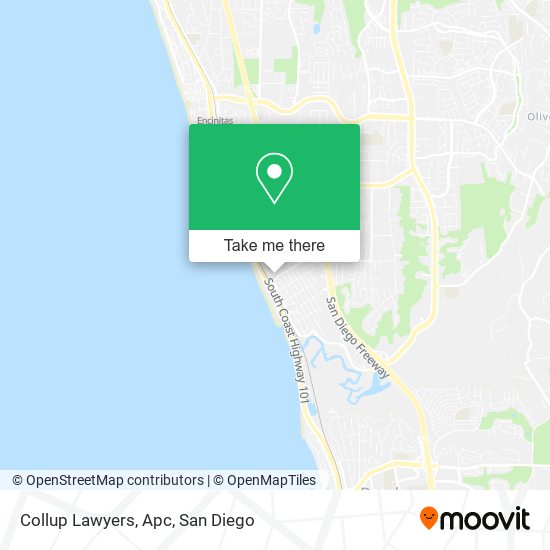 Collup Lawyers, Apc map