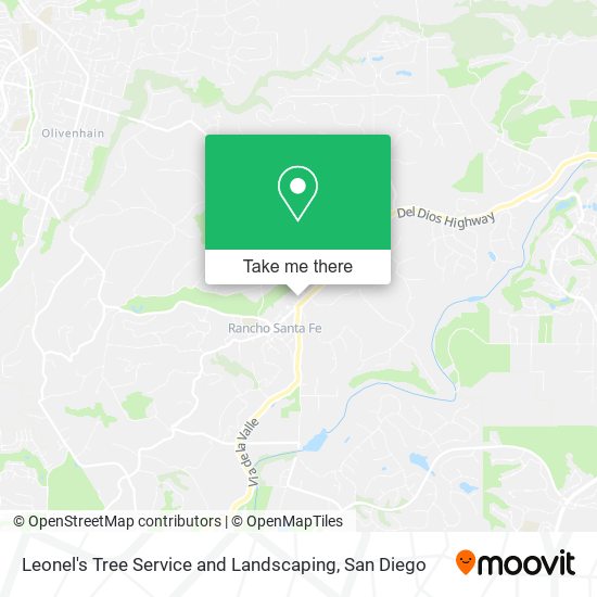 Leonel's Tree Service and Landscaping map