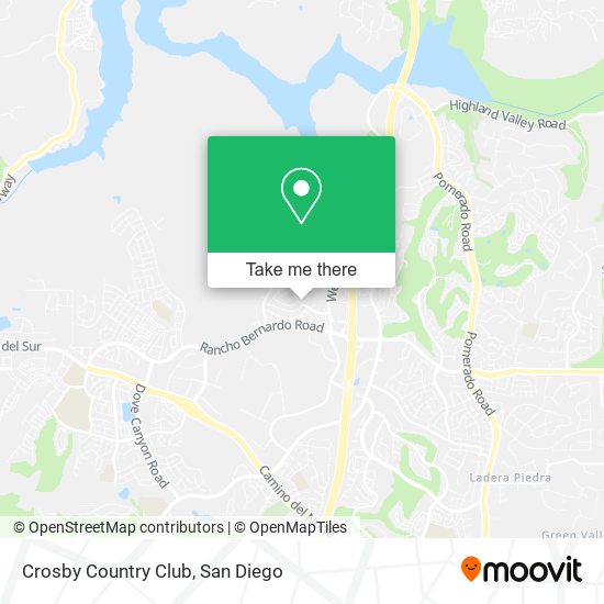 Mapa de Crosby Country Club