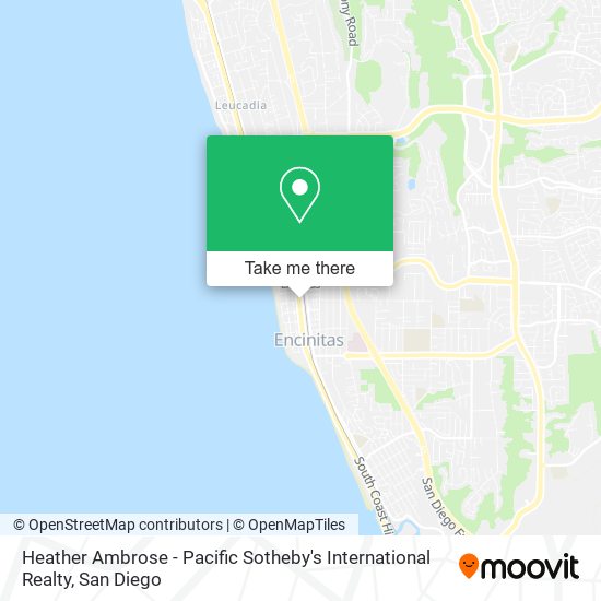 Mapa de Heather Ambrose - Pacific Sotheby's International Realty