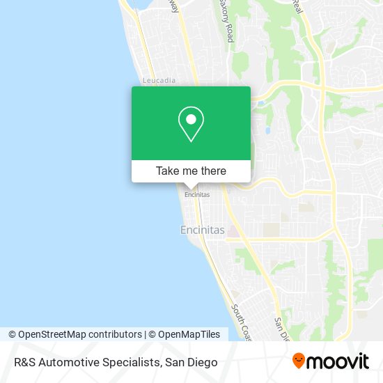 R&S Automotive Specialists map