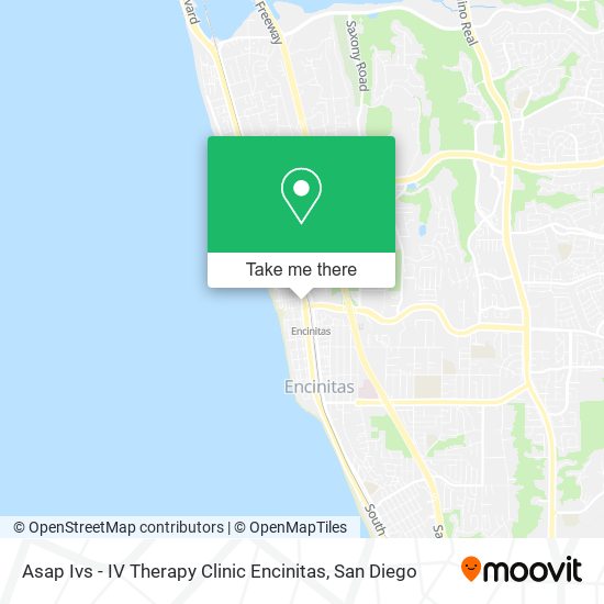 Mapa de Asap Ivs - IV Therapy Clinic Encinitas