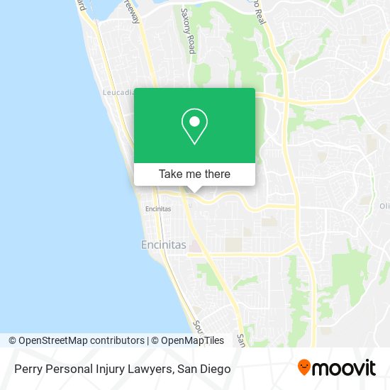 Perry Personal Injury Lawyers map