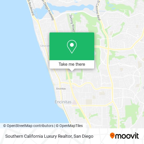 Mapa de Southern California Luxury Realtor