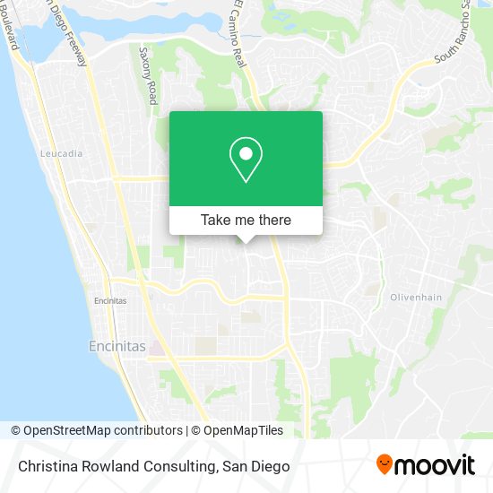 Christina Rowland Consulting map