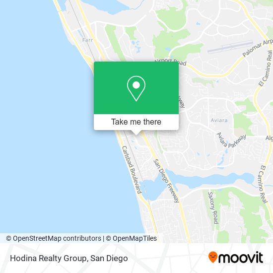 Mapa de Hodina Realty Group