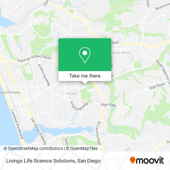 Mapa de Livings Life Science Solutions