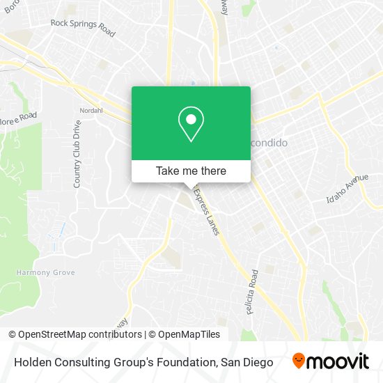 Holden Consulting Group's Foundation map