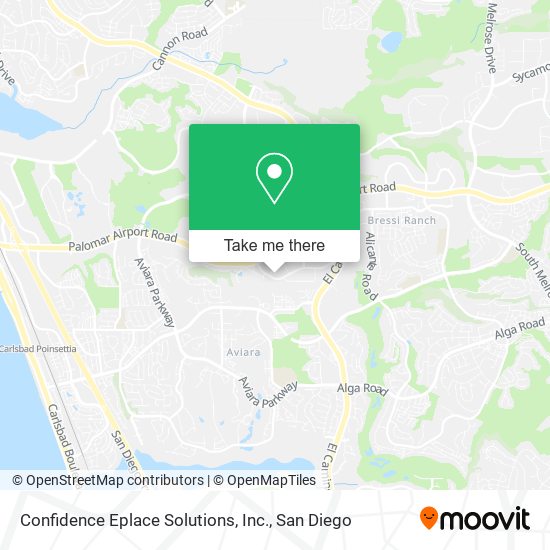 Mapa de Confidence Eplace Solutions, Inc.