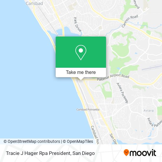 Tracie J Hager Rpa President map