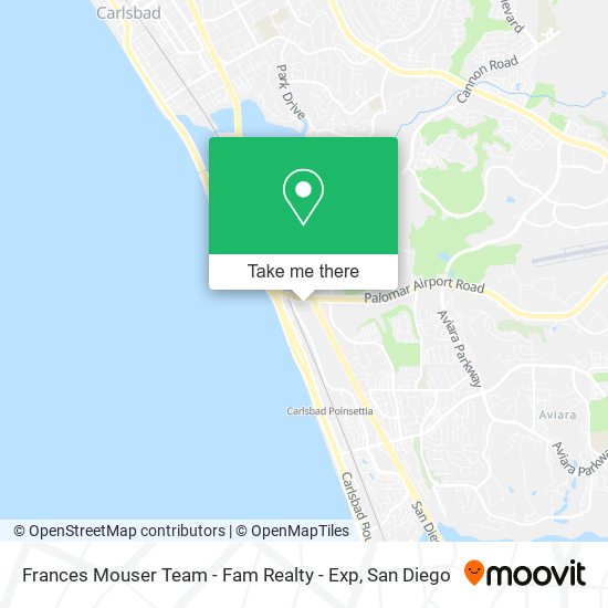 Frances Mouser Team - Fam Realty - Exp map