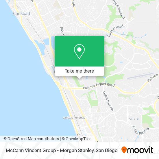 Mapa de McCann Vincent Group - Morgan Stanley