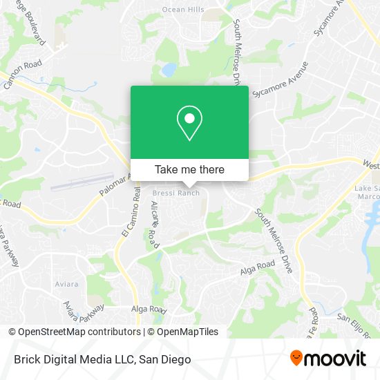 Mapa de Brick Digital Media LLC