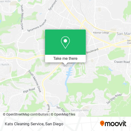 Kats Cleaning Service map