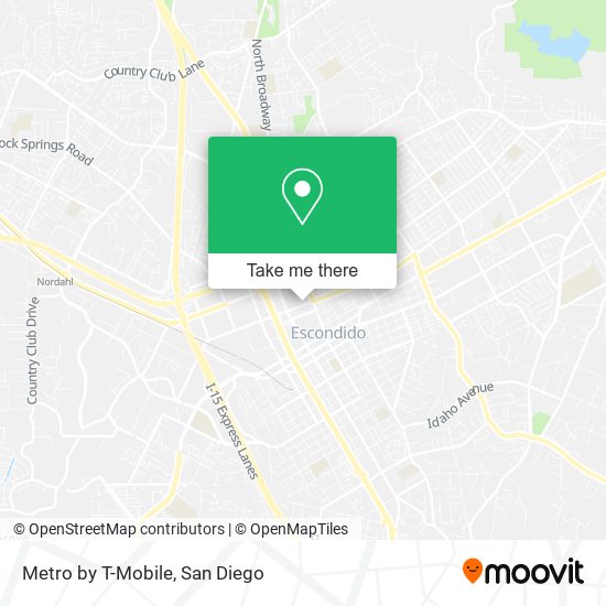 Metro by T-Mobile map