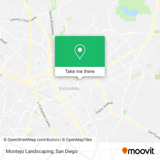 Montejo Landscaping map