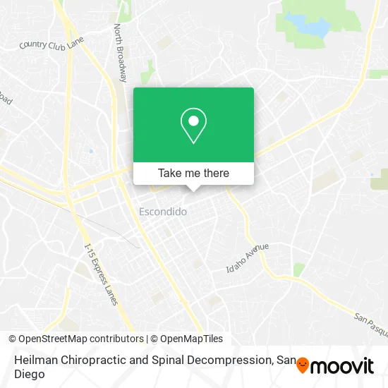 Mapa de Heilman Chiropractic and Spinal Decompression