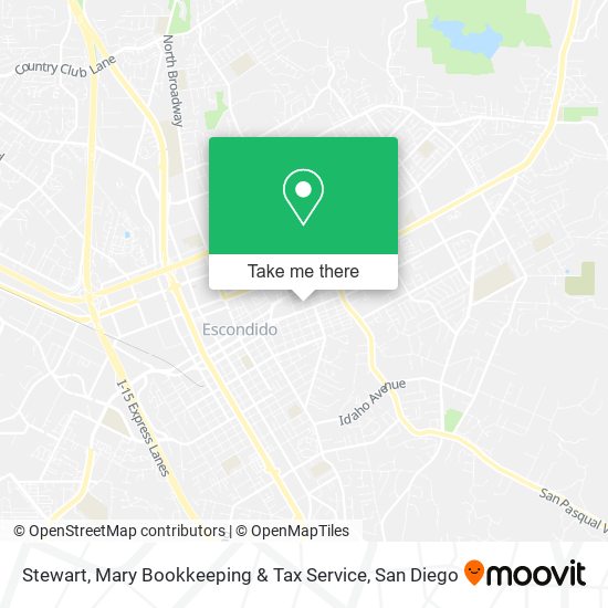 Stewart, Mary Bookkeeping & Tax Service map