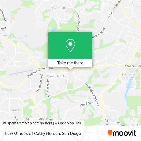 Mapa de Law Offices of Cathy Hersch