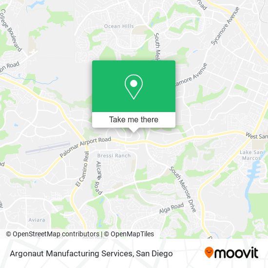 Mapa de Argonaut Manufacturing Services