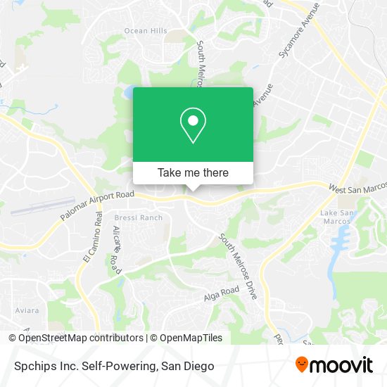 Spchips Inc. Self-Powering map