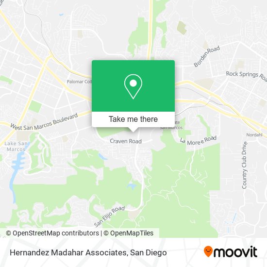 Hernandez Madahar Associates map