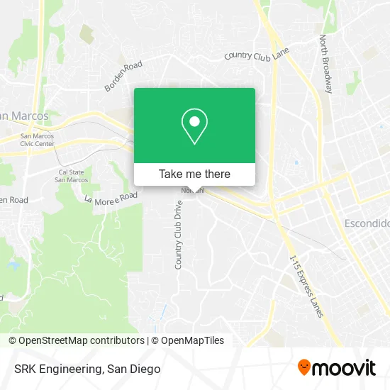 Mapa de SRK Engineering