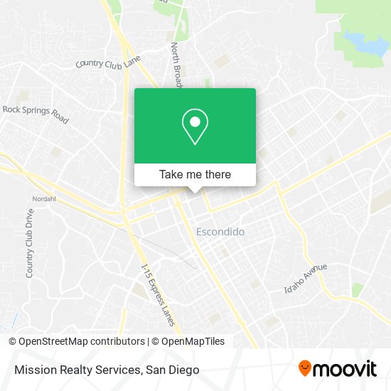 Mission Realty Services map