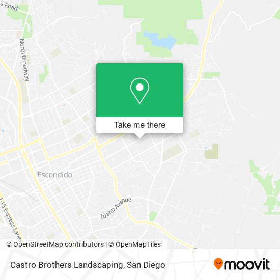 Castro Brothers Landscaping map