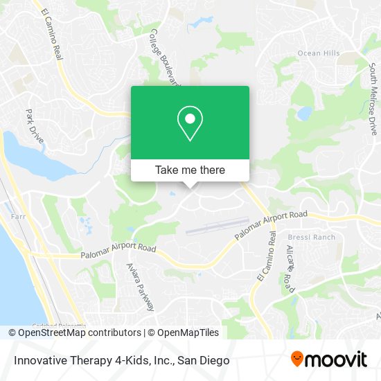 Innovative Therapy 4-Kids, Inc. map