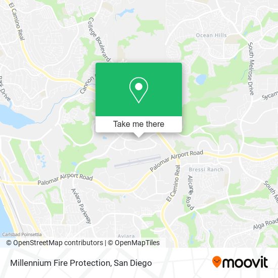 Mapa de Millennium Fire Protection
