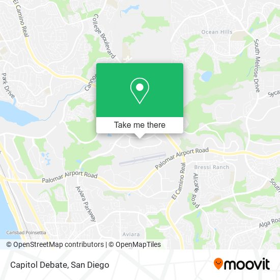 Capitol Debate map