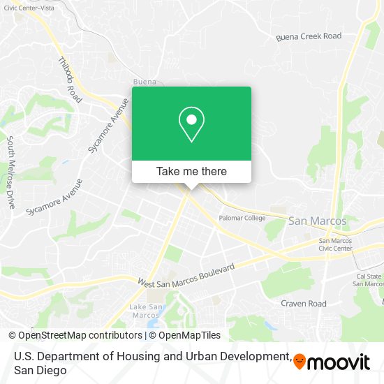 Mapa de U.S. Department of Housing and Urban Development