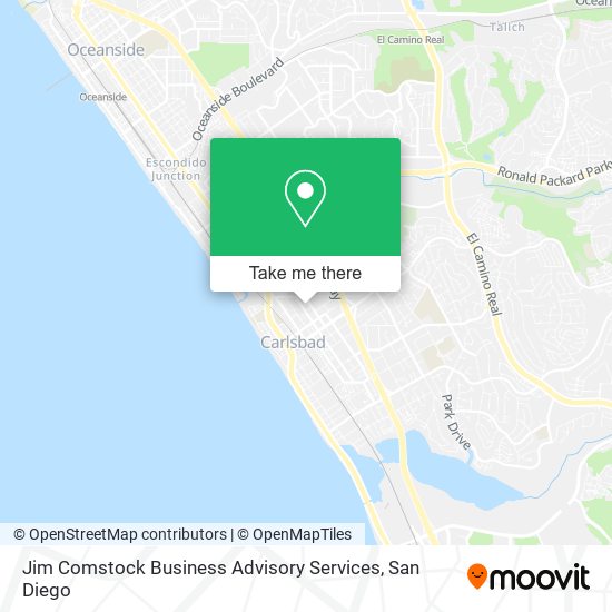 Mapa de Jim Comstock Business Advisory Services