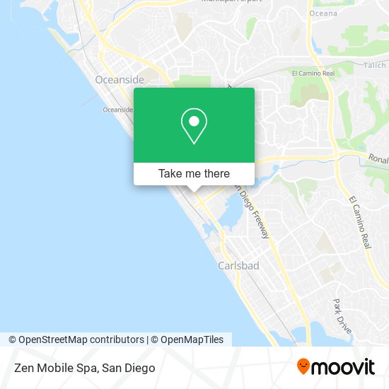 Mapa de Zen Mobile Spa