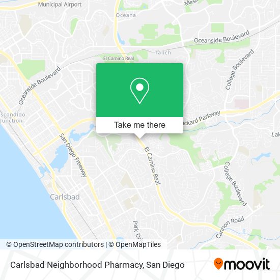 Mapa de Carlsbad Neighborhood Pharmacy