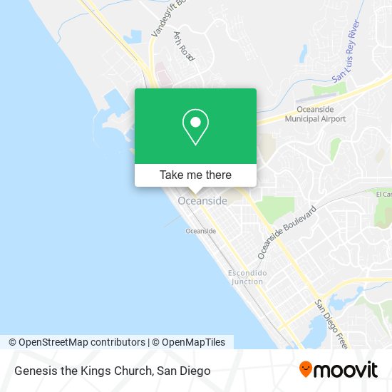 Genesis the Kings Church map