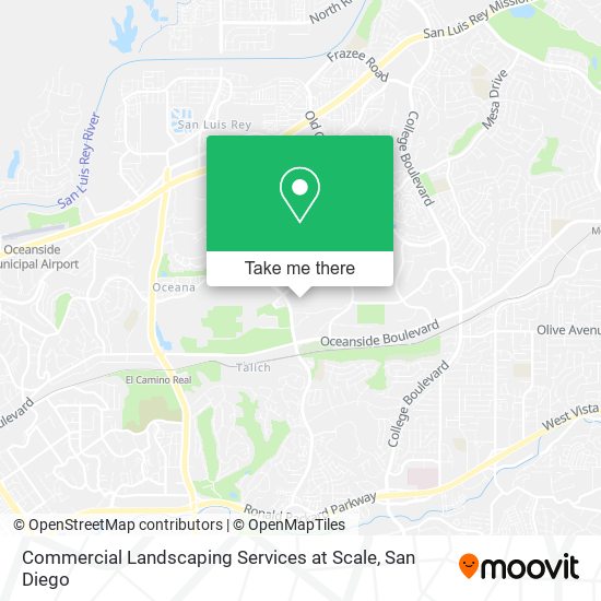 Mapa de Commercial Landscaping Services at Scale