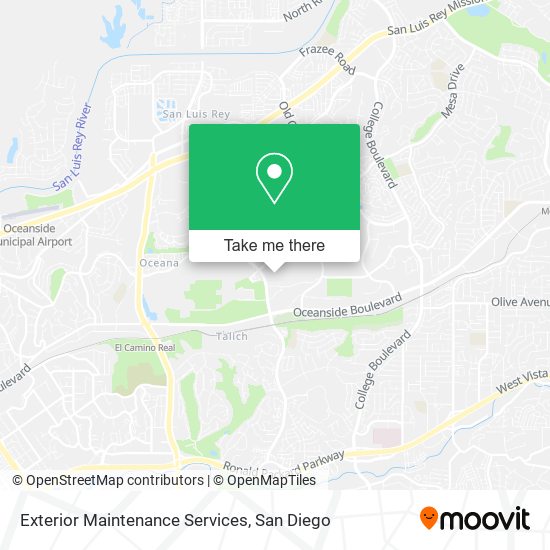 Exterior Maintenance Services map