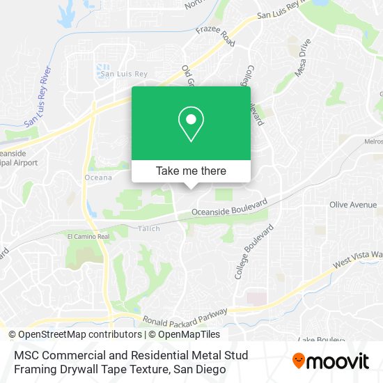 Mapa de MSC Commercial and Residential Metal Stud Framing Drywall Tape Texture