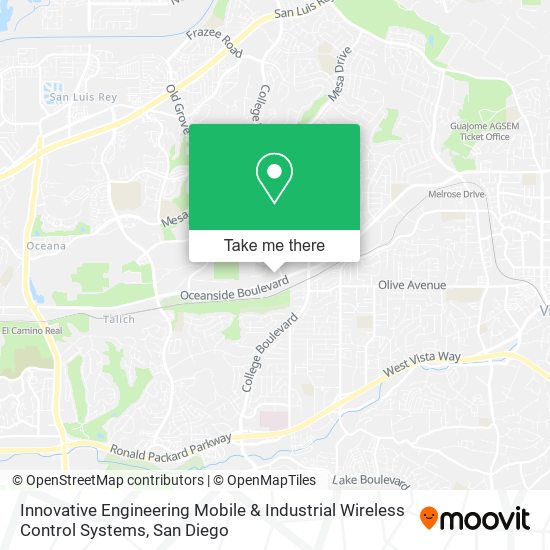 Innovative Engineering Mobile & Industrial Wireless Control Systems map
