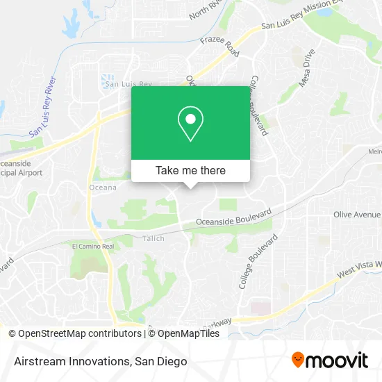 Airstream Innovations map