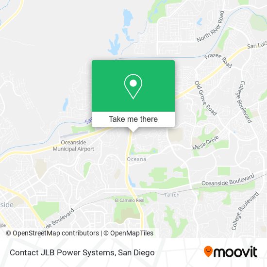 Contact JLB Power Systems map