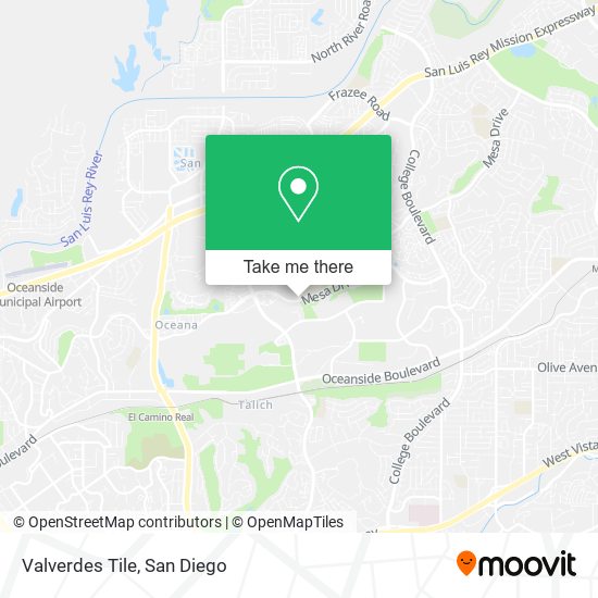 Valverdes Tile map